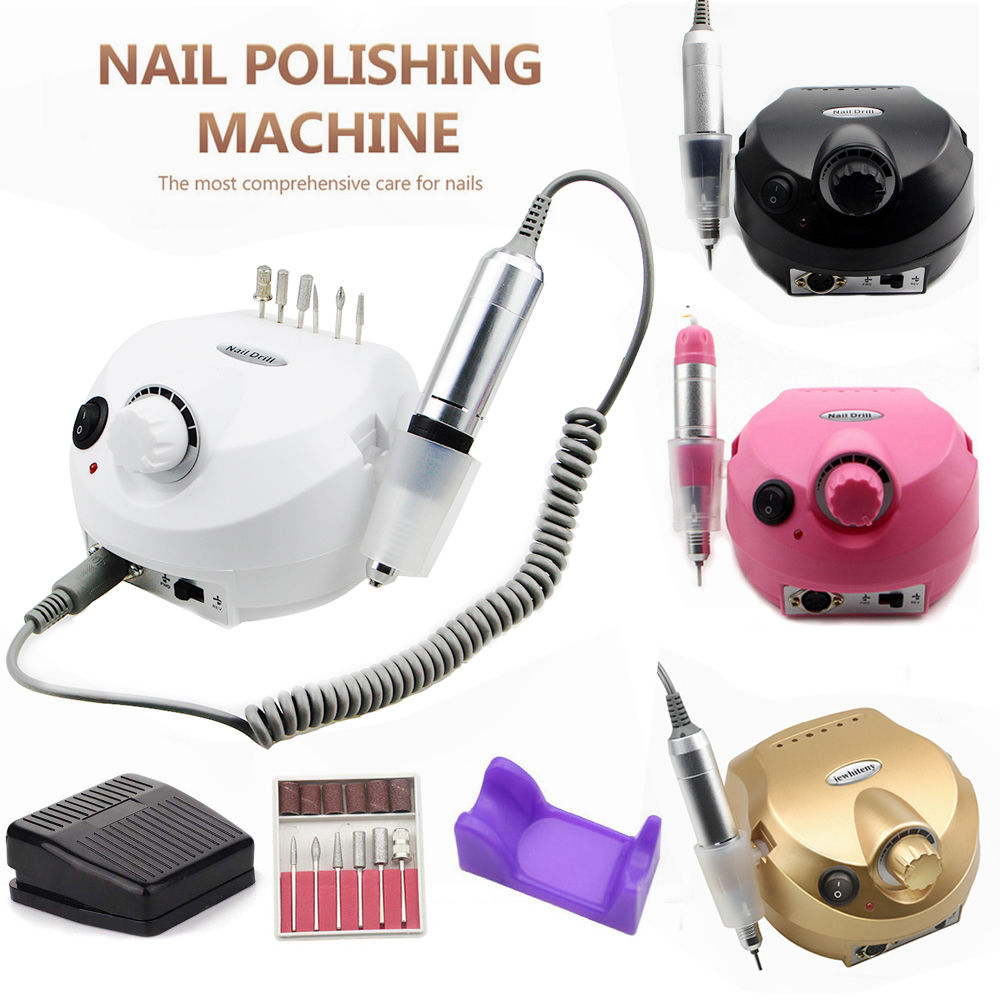 Fixed Competitive Price Best Nail Drill - Best Professional Portable Nail Drill Rechargeable Electric Nail Drill Machine 35000 rpm Nail Drill – Rongfeng