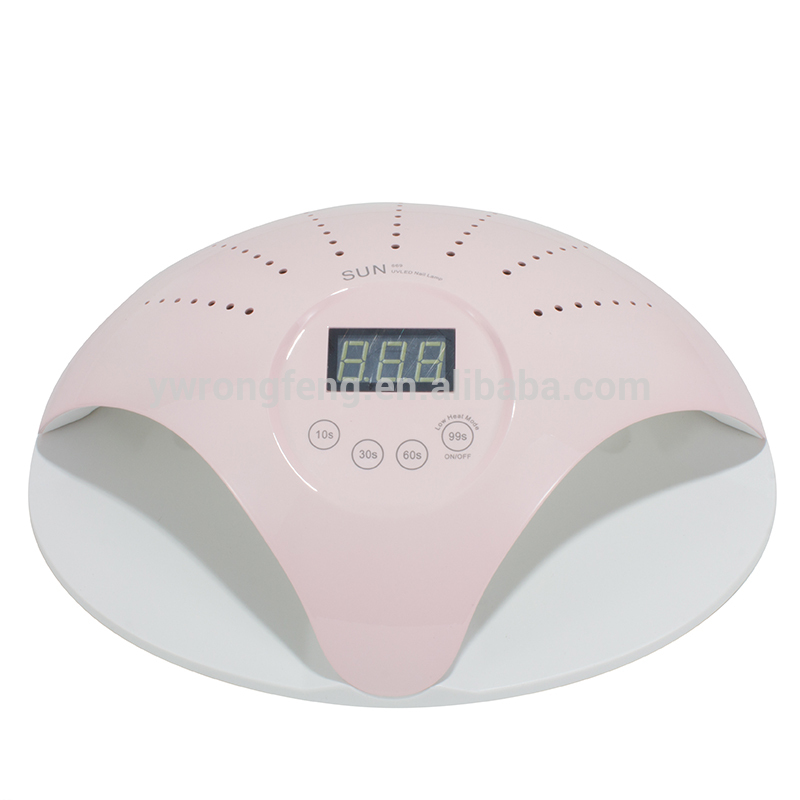 China wholesale Nail Art Lamp Pricelist –  2020 hot sale two hands use 48w led nail lamp polish curing dryer – Rongfeng