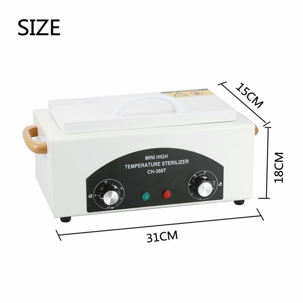 China wholesale Uv Box Sterilizer Supplier –  High Temperature Dry Heat Sterilizer Cabinet Disinfection Manicure Pedicure SPA Salon Beauty Hair Nail Metal Tools Disinfecting – Rongfeng