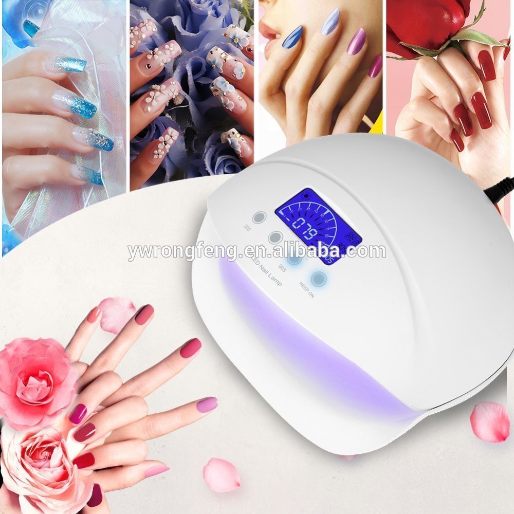 Cheapest Price Best Nail Lamp - gel polish curing nail dryer 50w uv led nail lamp for nail – Rongfeng