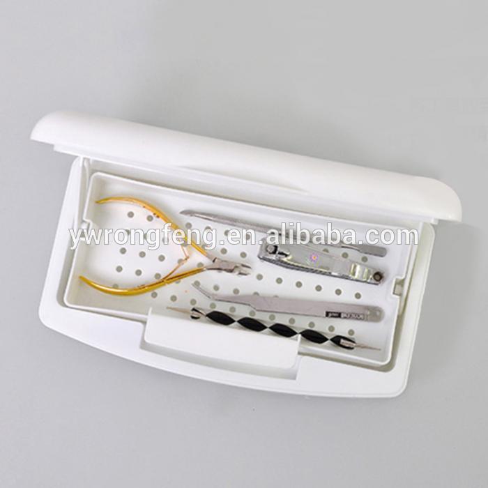 2021 High quality Nail Shaping Tool - New Nail Sterilizer Tray Disinfection Pedicure Manicure Box Nails Art Boxes Sterilizing Salon Tool – Rongfeng
