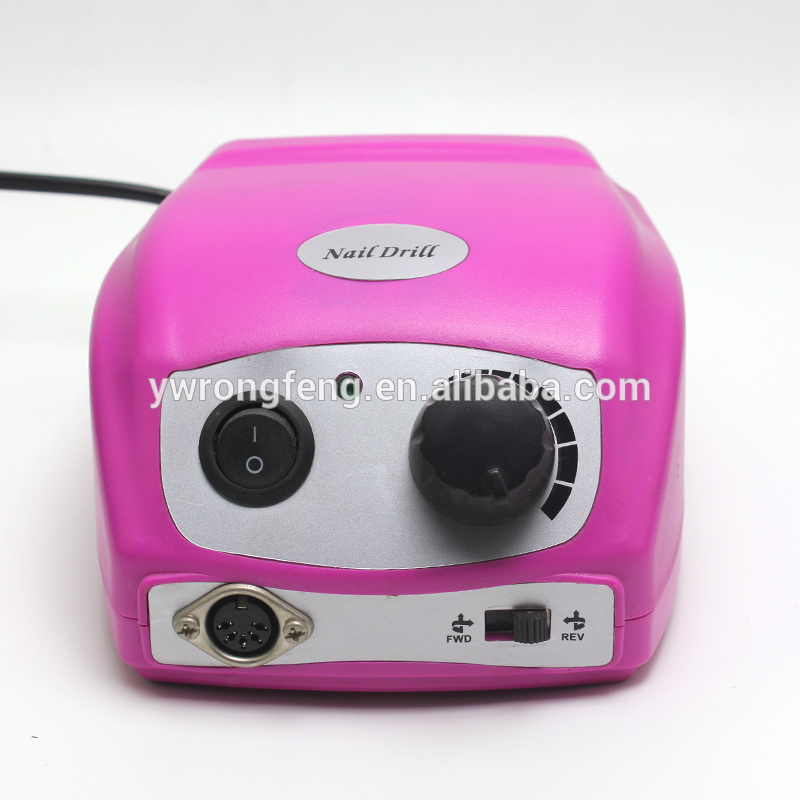 Wholesale Price Glazing Machine Nail Drill - 30000RPM Pro Electric Nail Drill Machine With New Version Silicone Case Anti-scald Handle Manicure Machine File Kit Nail tool – Rongfeng