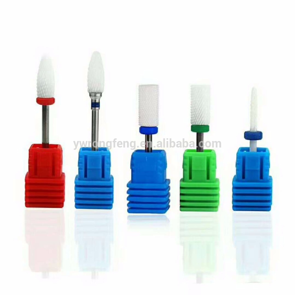 Hot New Products Custom Nail File Tools - Good quality nail manicure machine Ceramic Nail Drill bit Faceshowes – Rongfeng