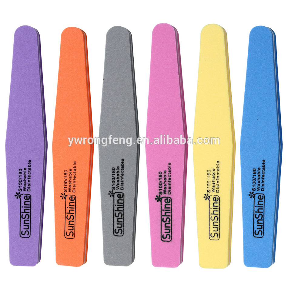 Manufacturer for Nail Brush Tools - OEM beauty NailFile , disposable nail file for nail salon, custom print nail file FC-2-1 – Rongfeng