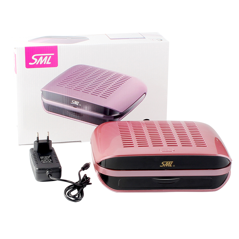 Faceshowes 220V/110V Nail Dust Fan Acrylic UV Gel Dryer Machine Art Salon Suction Dust Collector Vacuum 40W CleanerCleaner
