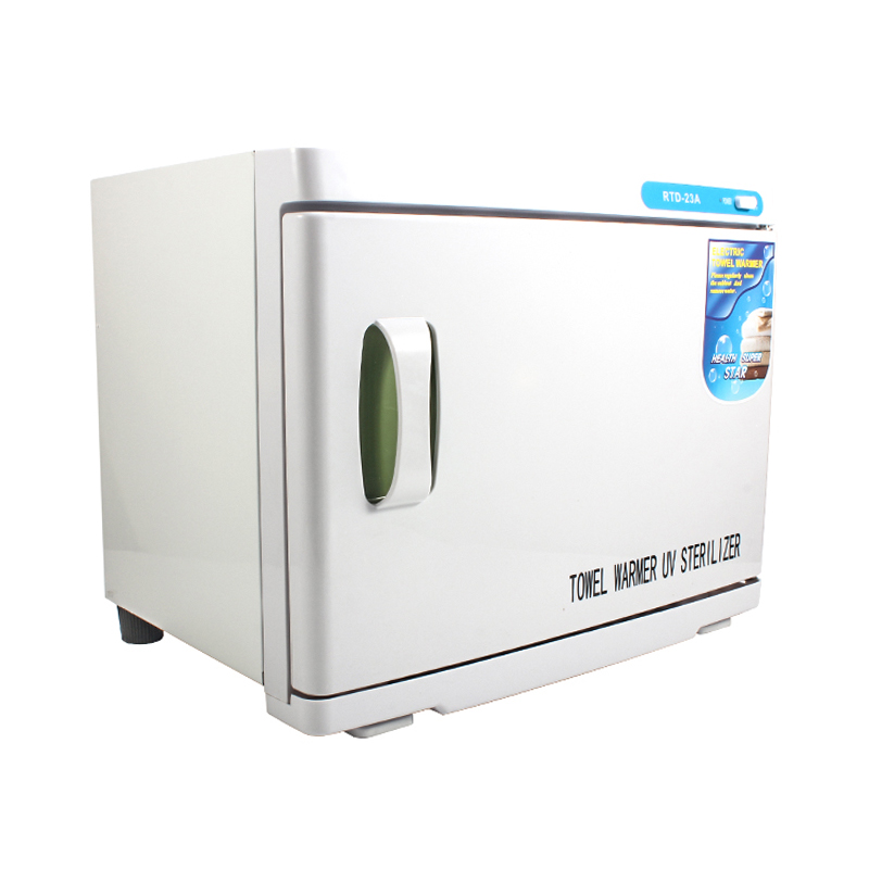 China Gold Supplier for Portable Sterilizer - Professional Hot Towel Warmer Cabine 23L Towel Tool Sterilizer Warmer Cabinet Spa Facial Disinfection Salon Beauty – Rongfeng