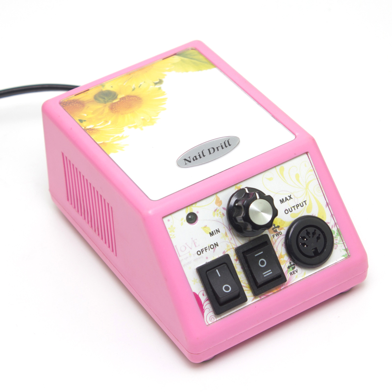China wholesale Portable Electric Nail Drill Pricelist –  Electric Nail Art Drill Machine 20000RPM Professional Manicure Machine drill machine nail – Rongfeng