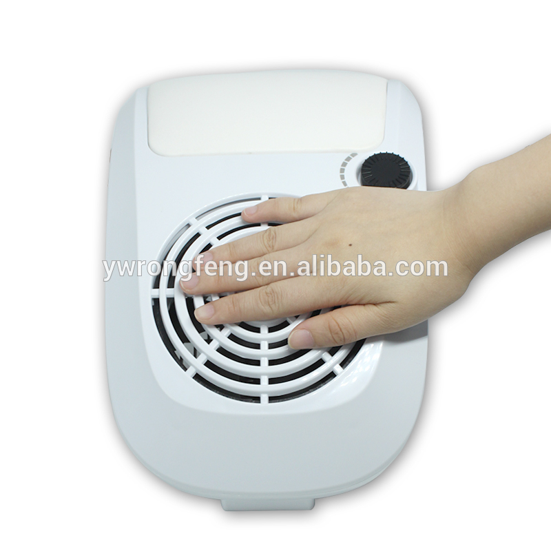 Easy control Nail Fan Art Salon Suction Dust Collector  Machine Vacuum Cleaner With 3 Fans + 2 Bags Nail Dust Collector