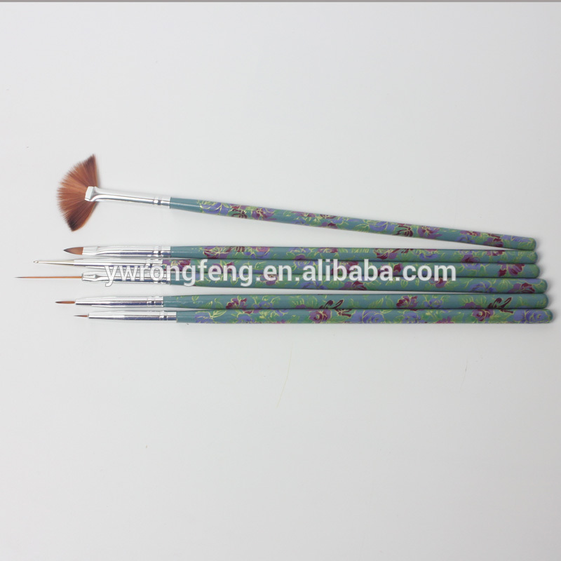 China Cheap price Nail Tools Manicure - Marbleizing Manicure Nails Design Dotting Brushes – Rongfeng