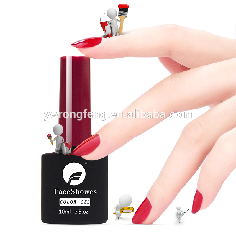 China wholesale Thermal Nail Polish Manufacturer –  Facesowes China Supplier New Weekly Arrival nail polish uv gel for uv gel nails kit – Rongfeng