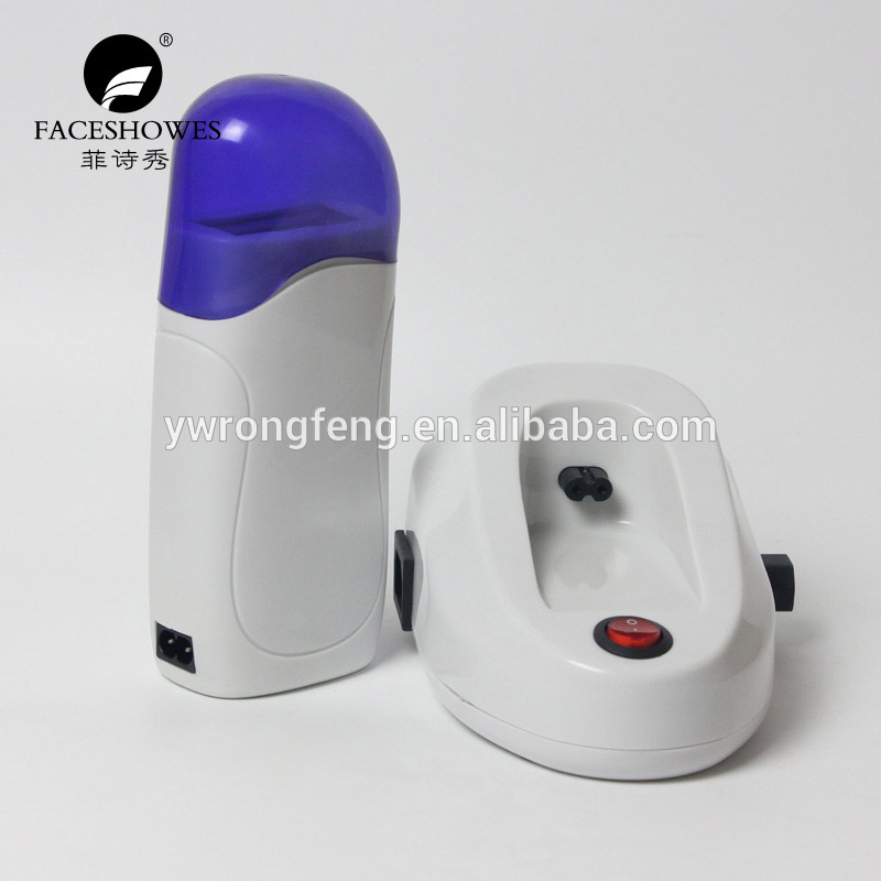 OEM Customized Heater Wax Hair Removal - Faceshowes Pro Roll-On Refillable Depilatory Hair Removal Warmer Mini Wax Heater Kit – Rongfeng