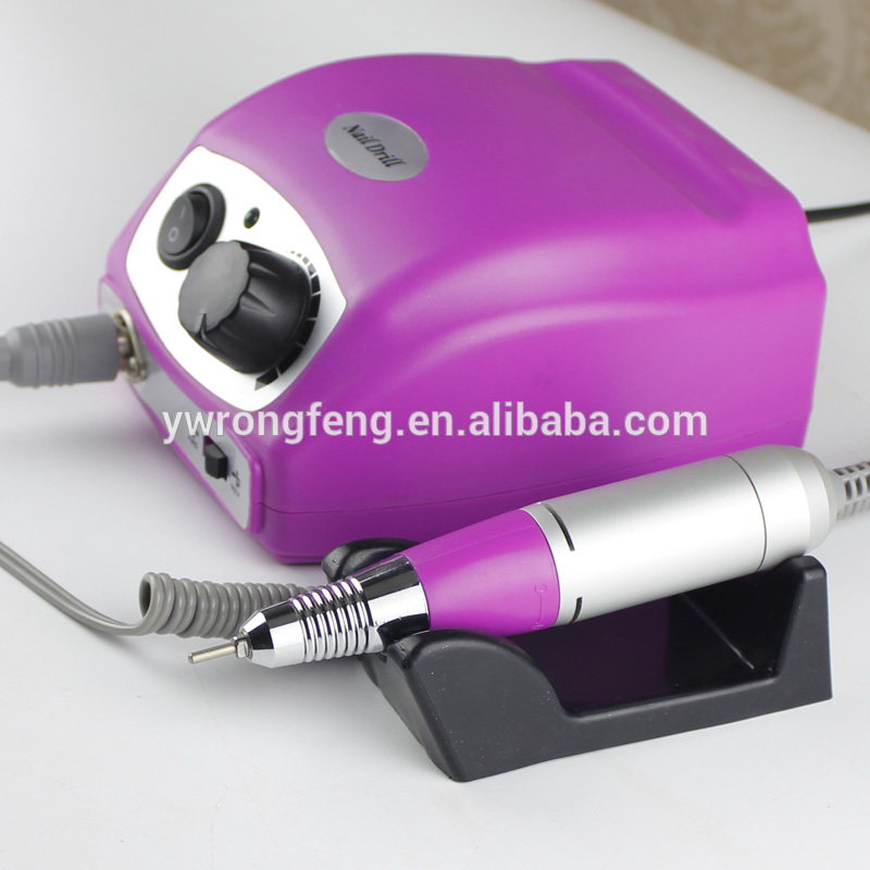Top Quality Professional Nail Drill - High powerful professional electric nail drill machine with 35000 rpm high speed and 65w power – Rongfeng