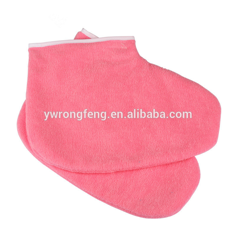 Feet Care Wax Treatment Leg Foot Gloves for Warmer Wax Heater Professional Mini SPA Pedicure Sock