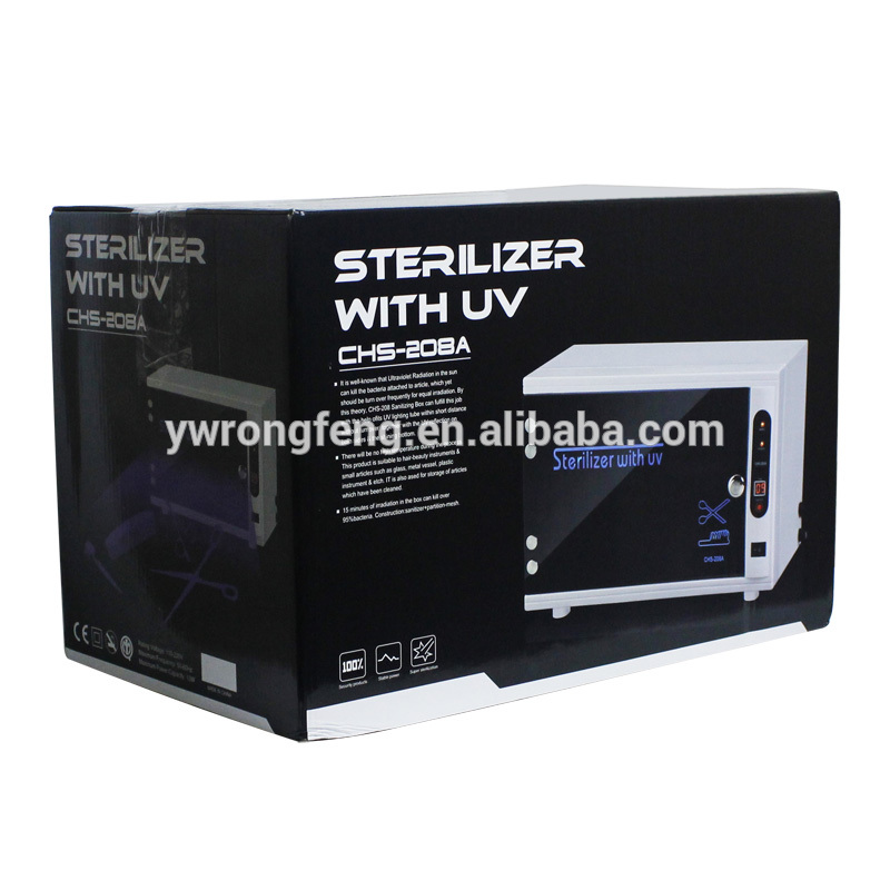 Professional Stainless Steel 13W UV Sterilizer Ultraviolet Disinfection cabinet CHS-208A