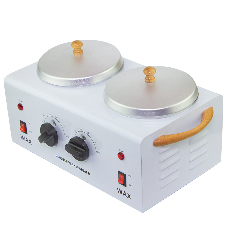 OEM/ODM Supplier Good Quality Wax Heater - Deluxe Double Profesional Aluminum Wax Warmer With Adjustable Thermostat Control Temperature Paraffin Wax Heater For Salon Use – Rongfeng