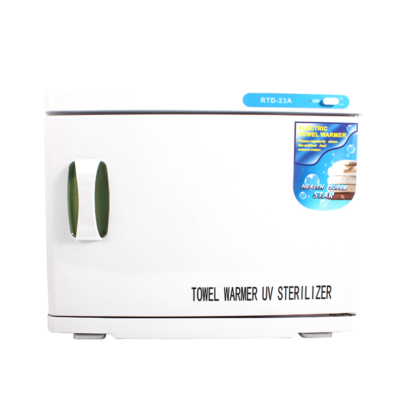 Manufacturer for Led Sterilizer - Hot Towel Manicure Tools Sterilizer Disinfection Cabinet Salon Nail Art Tools Sterilizer Box 23L Towel Warmer – Rongfeng