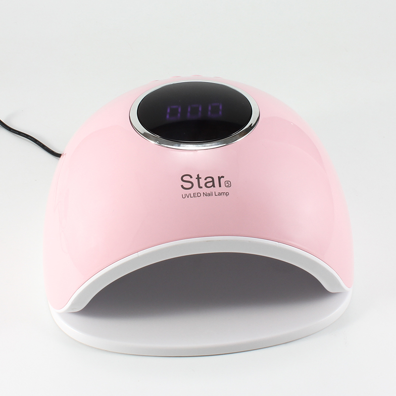 Newest High Quality CE ROHS LCD display Electric 48w UV Lamp Led Nail Dryer star 5 FD-178-1