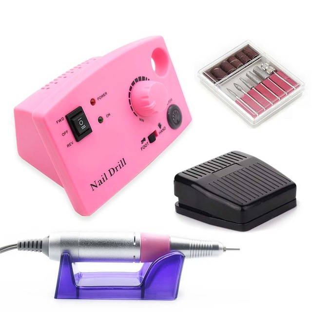Best quality Mini Portable Nail Drill - 35000RPM Nail Drill Machine Manicure Machine for Pro Manicure Pedicure Electric Nail File – Rongfeng