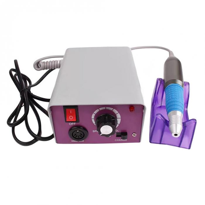 2021 China New Design Nail Drill Pro - 25000RPM Manicure Machine Nail Art Electric Nail Drill Equipment Pedicure Machine stainless steel for Manicure – Rongfeng