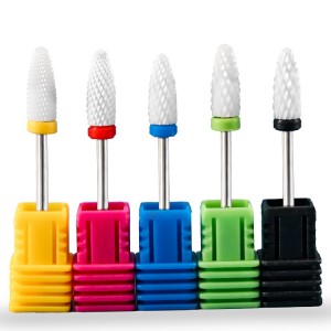 Manufacturing Companies for China Different Color Carbide Ceramic Metal Grinding Nail Drill Bits