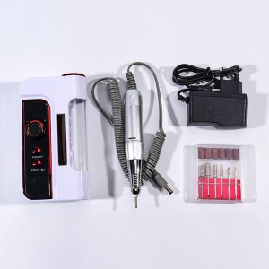 Price Sheet for China Professional Mini Portable Nail Drill with Bits 5 Colors Electric Nail Sander Electric Manicure Tool Private Label
