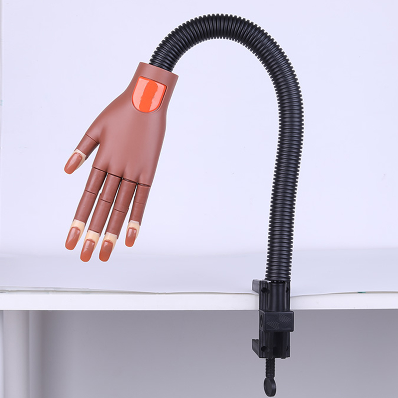 China wholesale Tools For Nails Suppliers –  Practice Hand Manicure Nail Training Acrylic Nails Bend Manicure Training Arm Hand Nail Mannequin Hand – Rongfeng