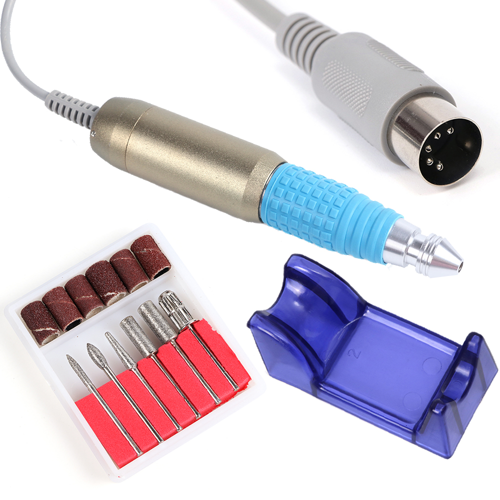 Professional Electric Nail Drill Machine Manicure Gel Polish Nail Sanding File Cutter Bit Pedicure File Tool