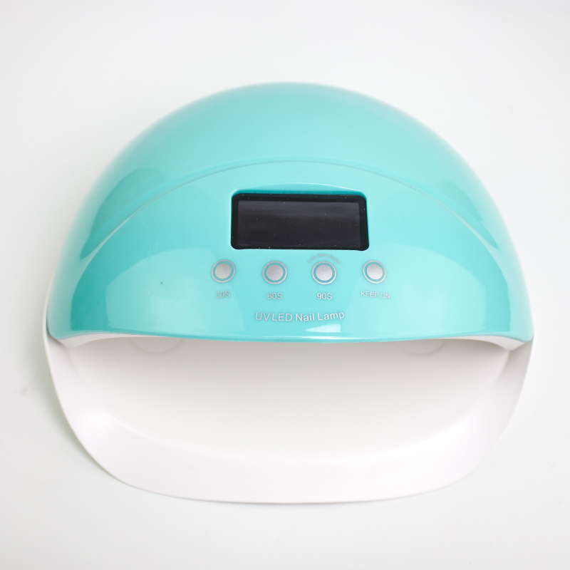 Automatic Sensor Nail Dryer 50W Nail Lamp UV LED Lamp with LCD Display Four Timing Set Quick Drying for All Gel