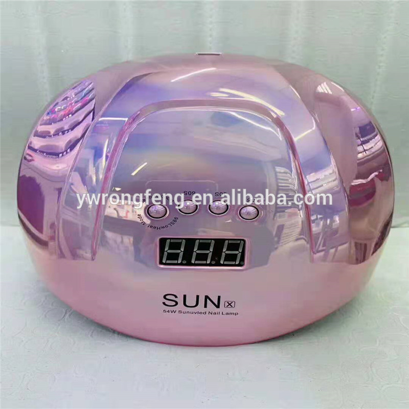 Shining Color Sunx Nail Lamp Nail Dryer 54W UV LED Lamp Fast Drying for All Gel Polishing with LCD Display