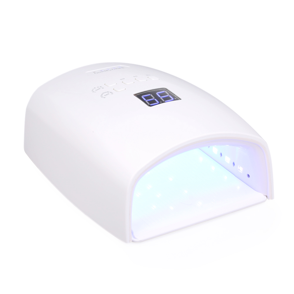 48W Rechargeable UV LED Gel Nail Lamp Dryer For All Nail Gels Polish Wireless LCD Manicure Tool  Nail Art Curing Lamp