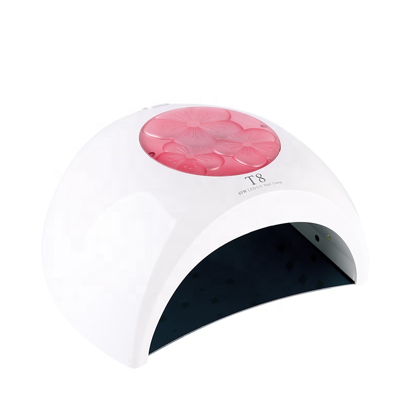 New arrival T8 65W UV LED nial lamp for curing nail gel polish nail dryer