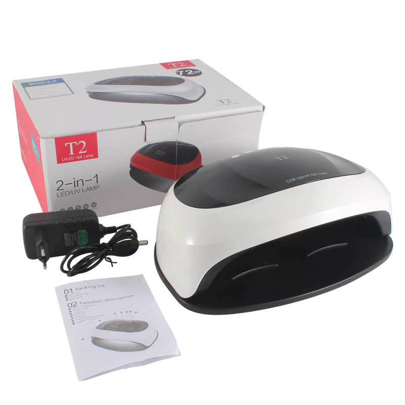 72W UV Lamp For Manicure Led Lamp Nail 36 Pcs Leds Nail Dryer For Curing Nail Polish With Infrared Sensing 3 Color