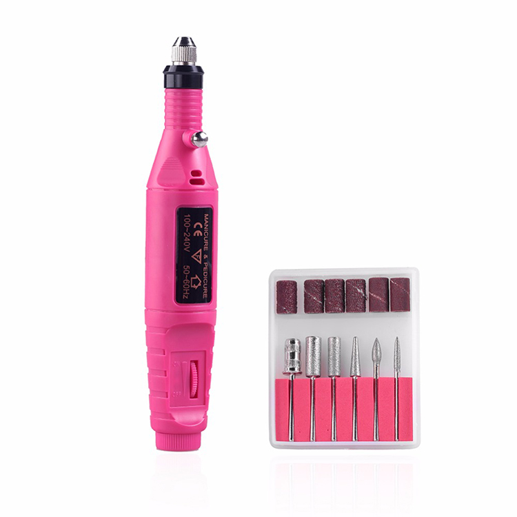 Discountable price China Gradient Professional Manicure 35000 Rpm Machine Gel Nails Portable Electric Rechargeable Nail Drill