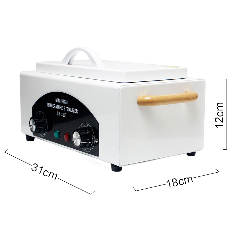 Factory made hot-sale Medical Instrument Sterilizer - High Temperature Sterilizer Box Nail Art Equipment Salon Portable  Nail Tool Dry Heat Sterilizer – Rongfeng