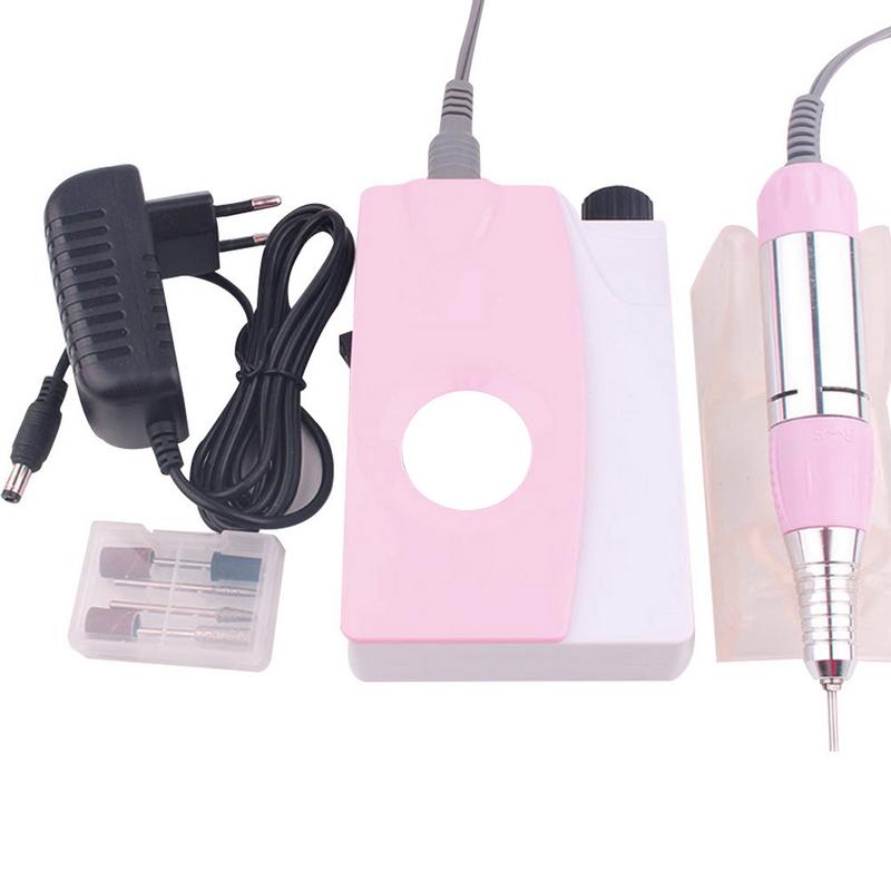 HIgh quality Wholesale pedicure 25000rpm portable nail drill machine electric strong nail drill