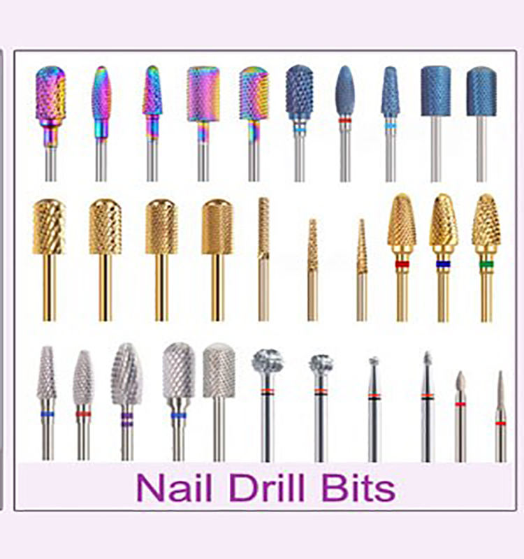 Factory supplied Nail Salon Drill - Nail drill bits 3/32" Shank  size drill bits for aluminium  Carbide countersink Drill Bit For Nail Ball – Rongfeng