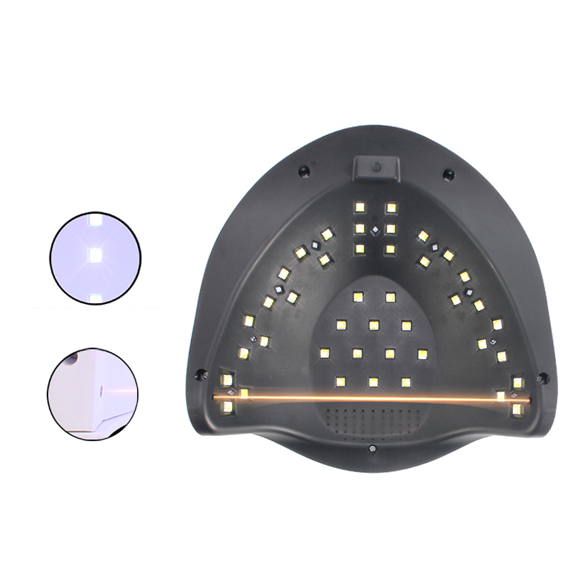 80W UV Nail Lamp LED Lamp dryer  For Curing All Gels Polish Manicure Portable Nail Dryer Smart