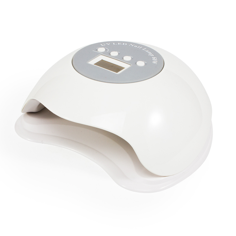 Largest Space 60W UV LED Nail Lamp Double Light Source Nail Dryer Curing LED Gel Polish Tools With Infrared Sensor Timer