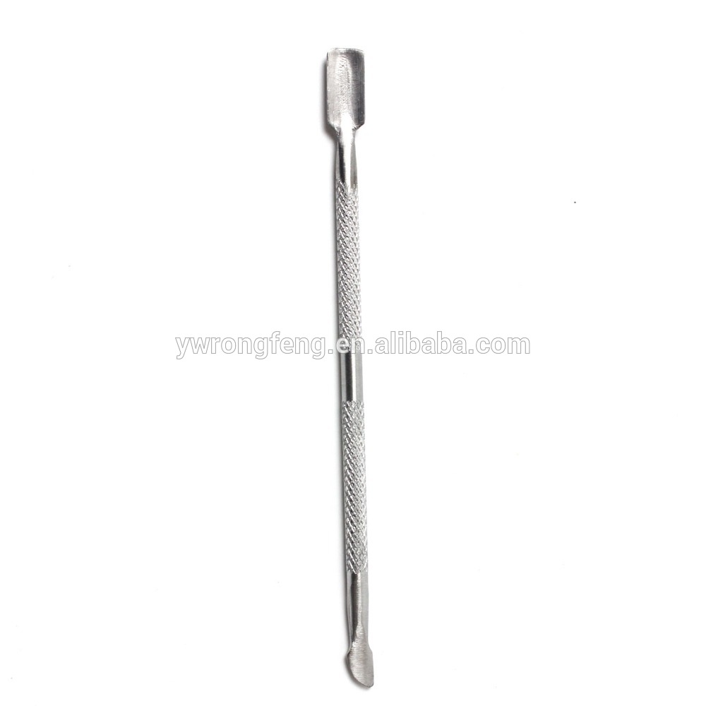 stainless steel cuticle pusher and nail cleaning tools
