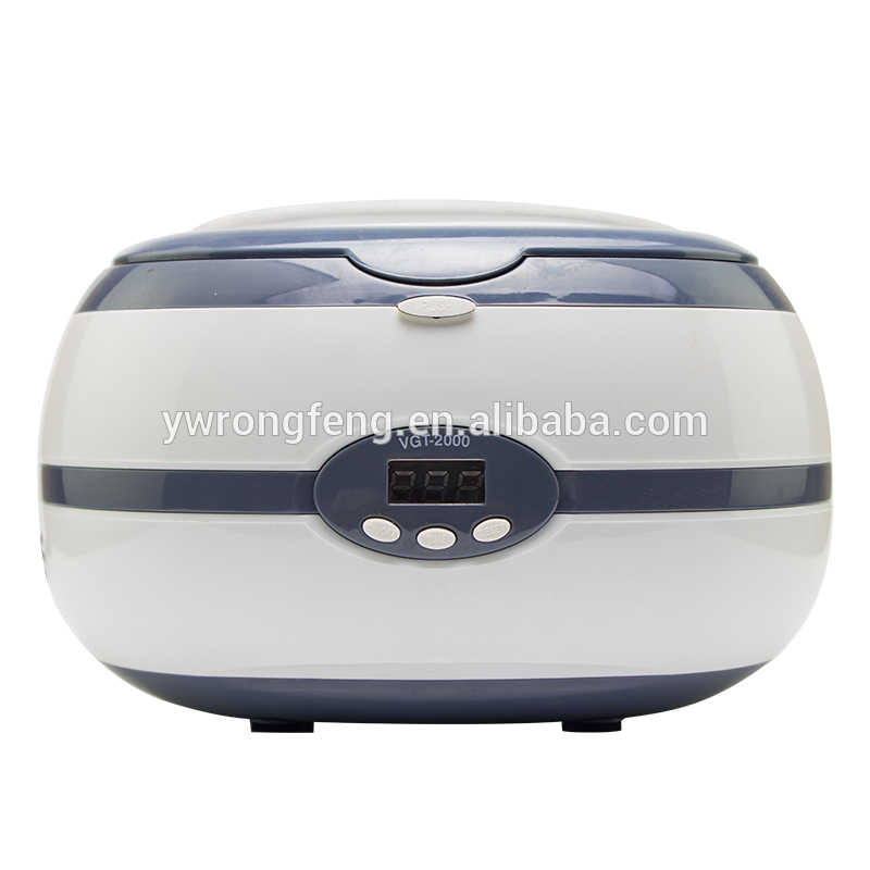 VGT-2000 Digital Ultrasonic Cleaner /ultrasonic Dental Cleaning /Ultrasonic Eyeglass Cleaner 600ml ,35W