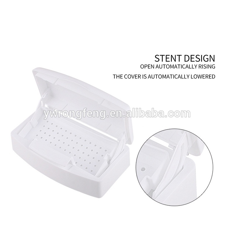 New Nail Sterilizer Tray Disinfection Pedicure Manicure Box Nails Art Boxes Sterilizing Salon Tool
