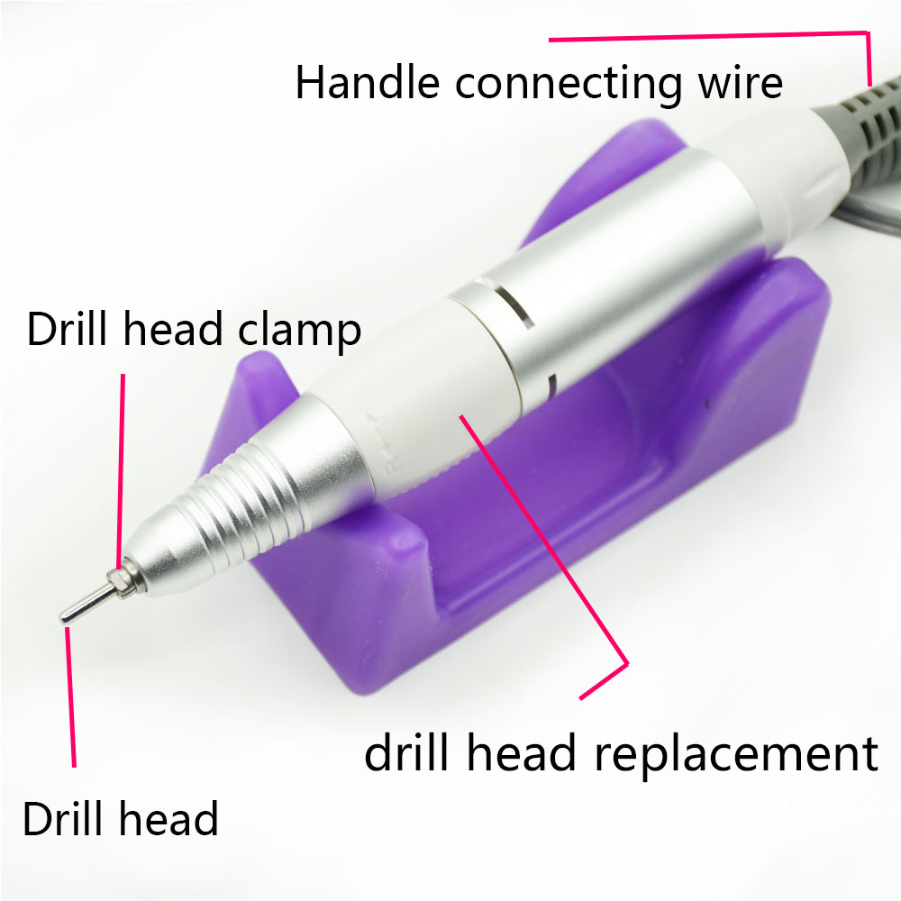 35000 RPM Nail Tool Electric Nail Drill Machine Manicure Kit Nail Master Drill Bit Sanding Band Accessories