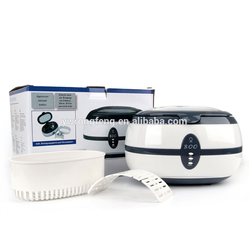 Faceshowes VGT800 Nail tools sterilizer 600ML Ultrasonic Cleaner for Metal Tool Watch Salon Beauty Equipment