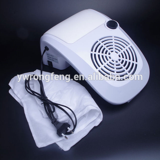 low noise Nail Fan Art Salon Suction Dust Collector new pack Machine Vacuum Cleaner big power Nail Dust Collector