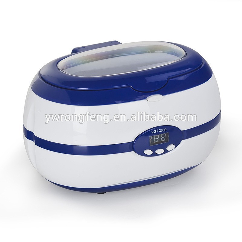 Digital Display Ultrasonic Cleaner for Nail Tool Eyeglass Watch Jewellery False Tooth,Razor Tank with Basket Best Cleaning Bath