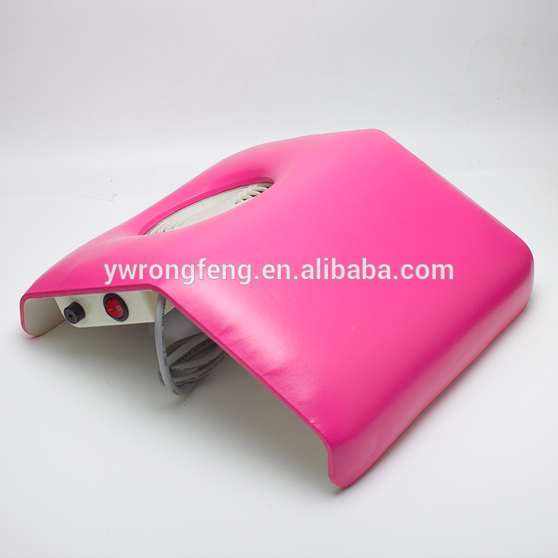 Professional Salon Equipment PU Leather Surface Fan Nail Dust Collector Vacuum