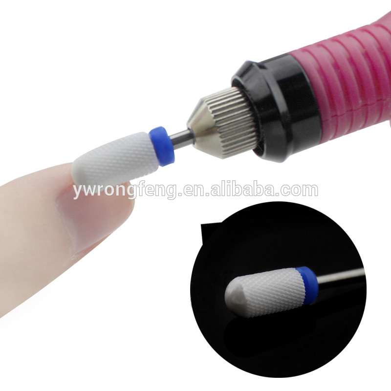 Ceramic Nail Drill Bit for Electric Manicure Drills Machine Accessories Dead Skin Nail File Polish nail art Tools
