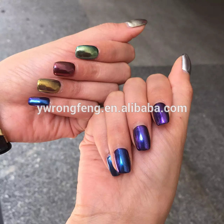 factory Outlets for Nail Form - Small invest Popular Pigment 12 Color Acrylic Dipping Nail Powder – Rongfeng