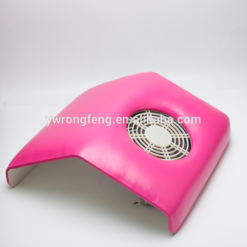 Professional Salon Equipment PU Leather Surface Fan Nail Dust Collector Vacuum