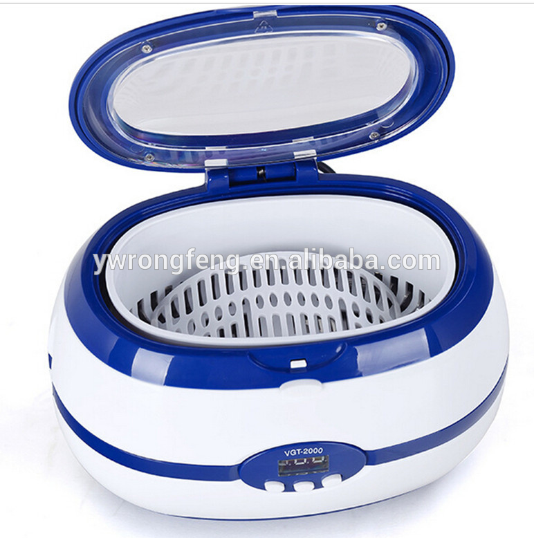 China wholesale Nail Accessories And Tools Manufacturer –  Faceshowes Ultrasonic cleaner supplier Wholesale household Shaver Heads Ultrasonic Cleaner vgt-2000 digital ultrasonic cleaner R...